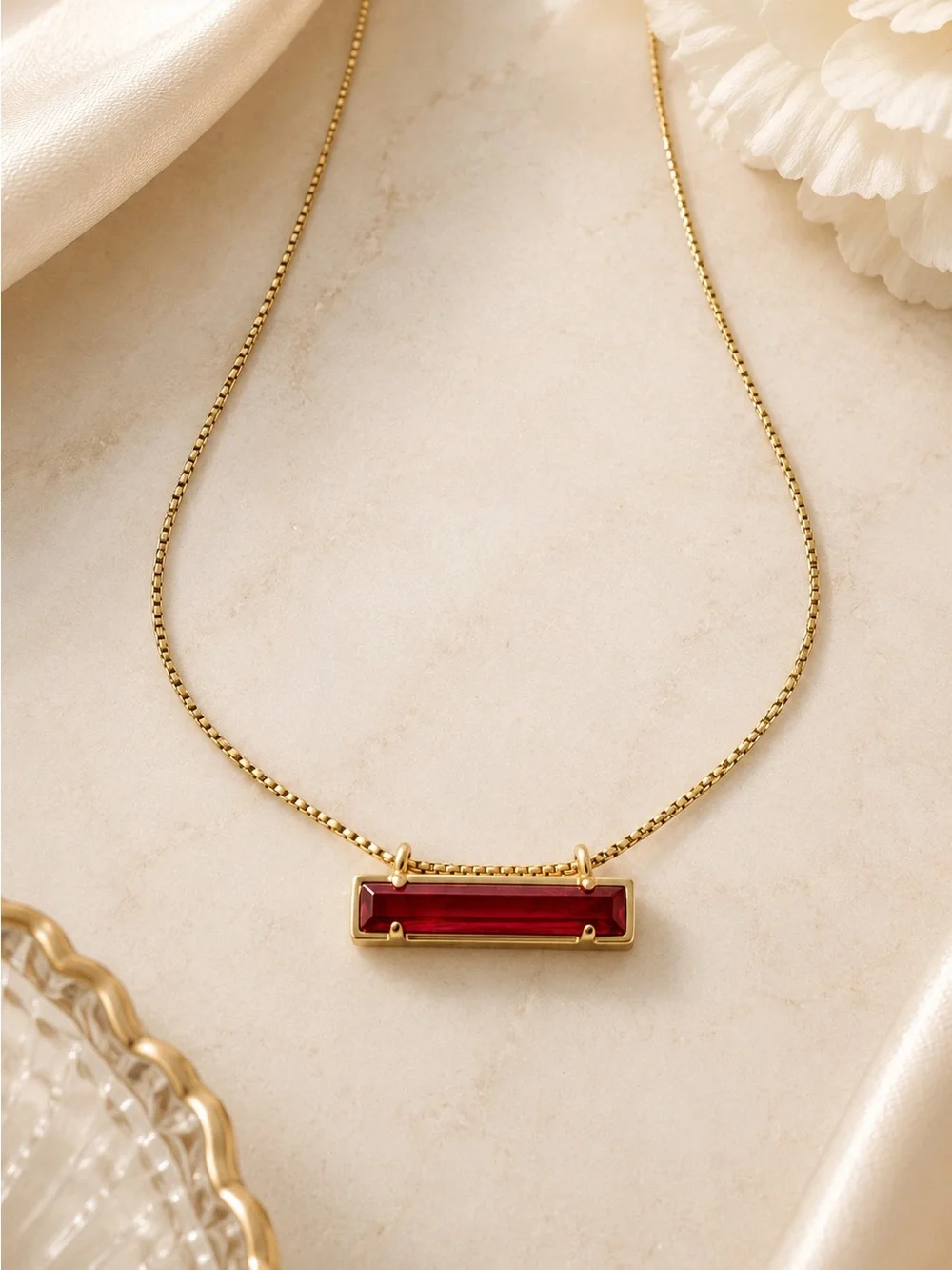 Kendra Scott Leanor Bar Pendant Necklace